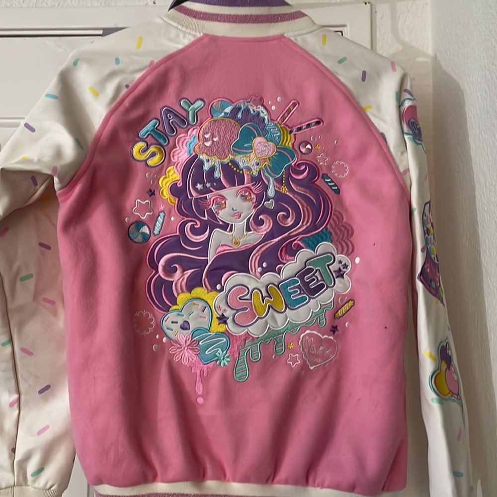 Super cute and rare Sweets varsity jacket MissKika